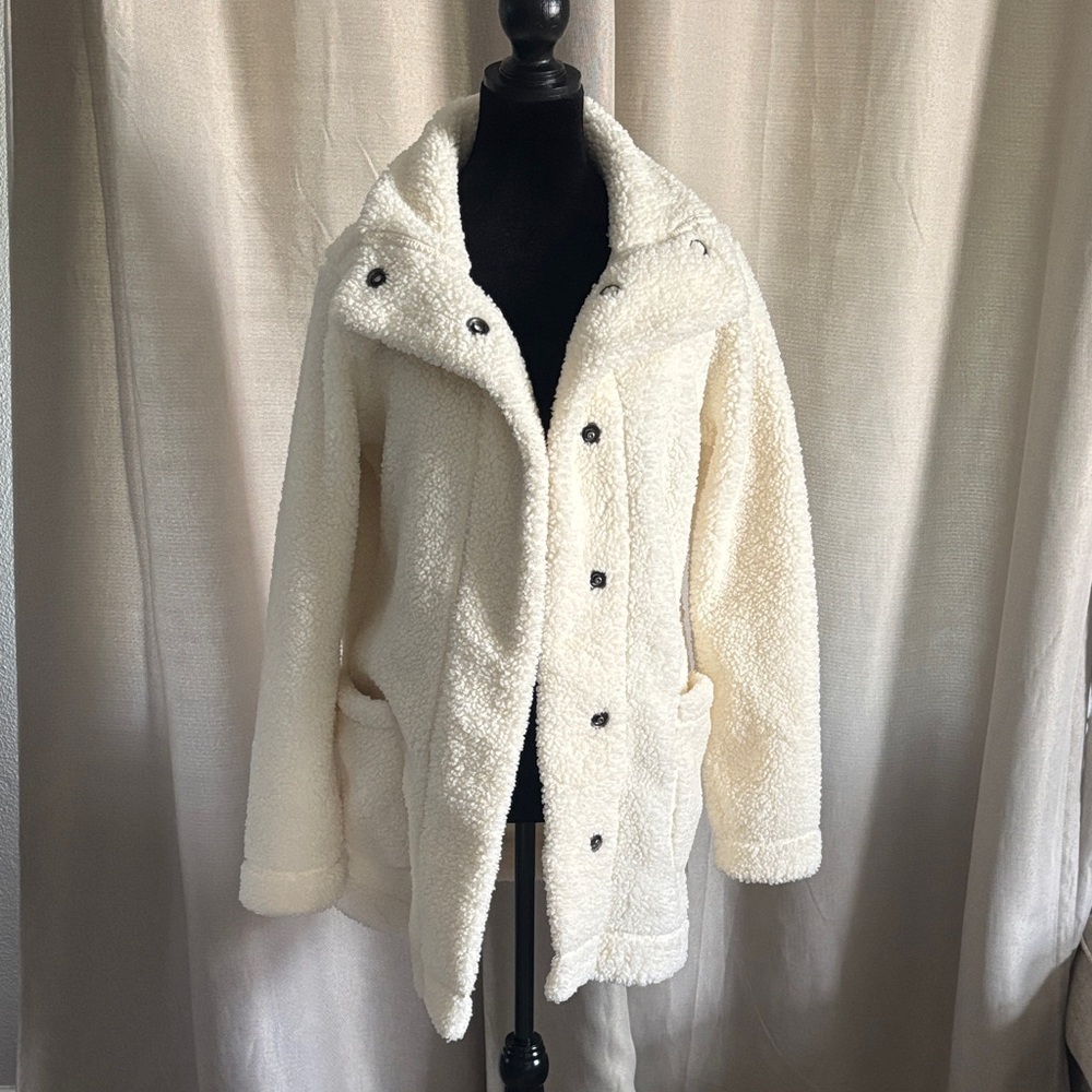 Cozy Cream Sherpa Jacket